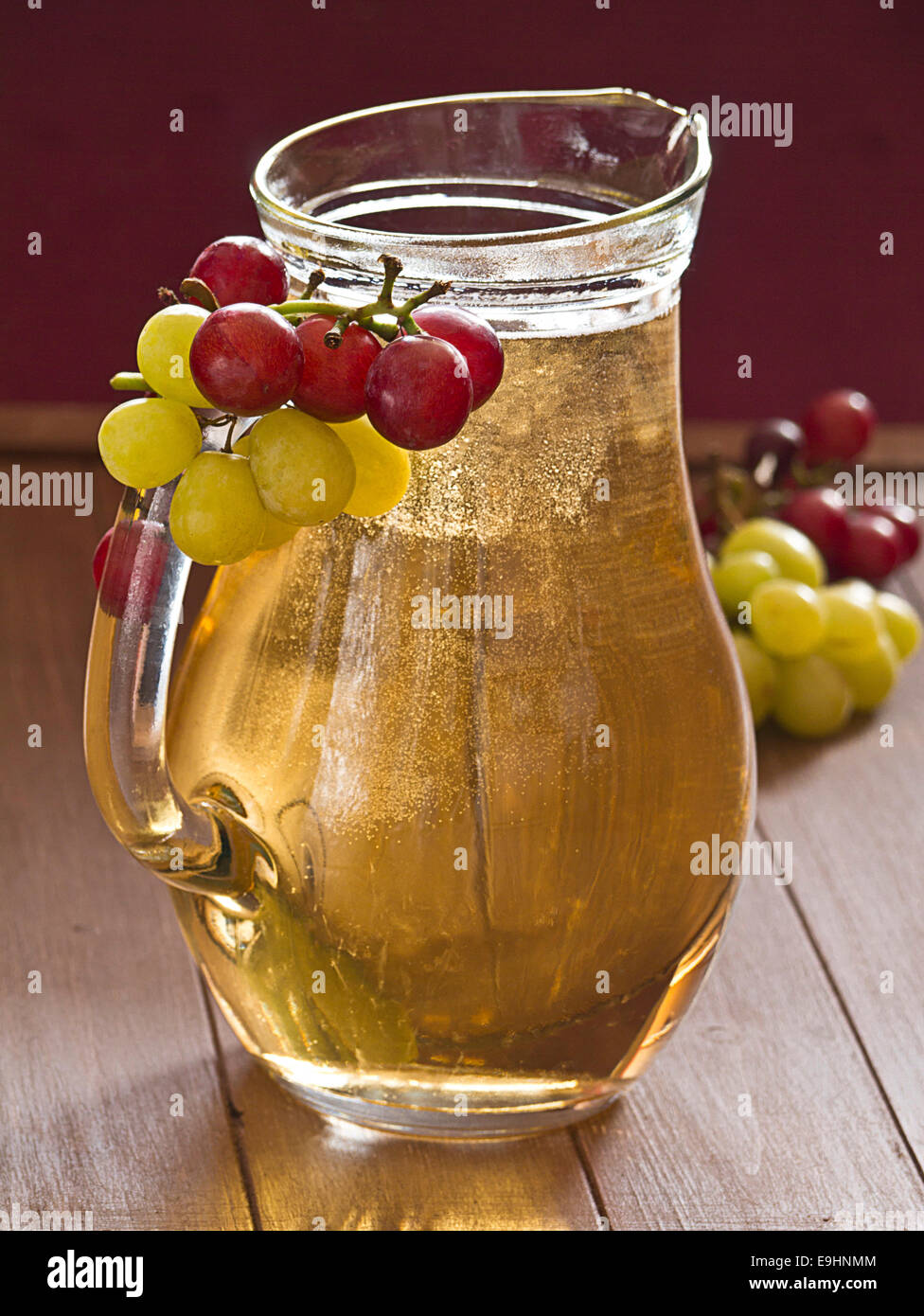 White grape juice Stock Photo Alamy