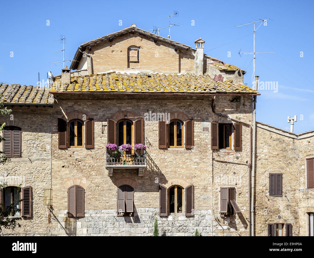 Traditional House In Tuscany Stock Photo Alamy