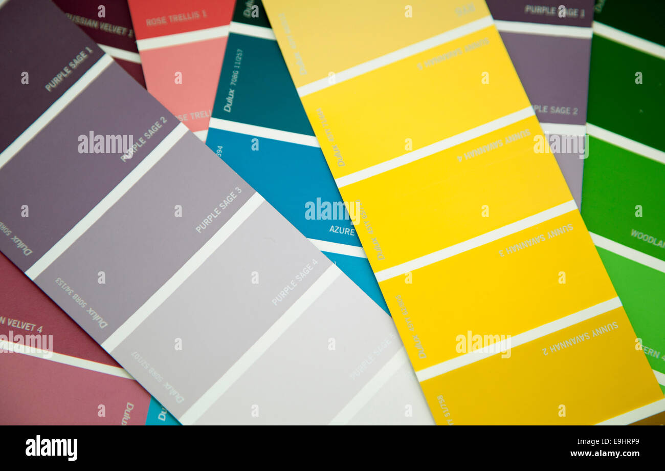 Dulux cards hi-res stock photography and images - Alamy