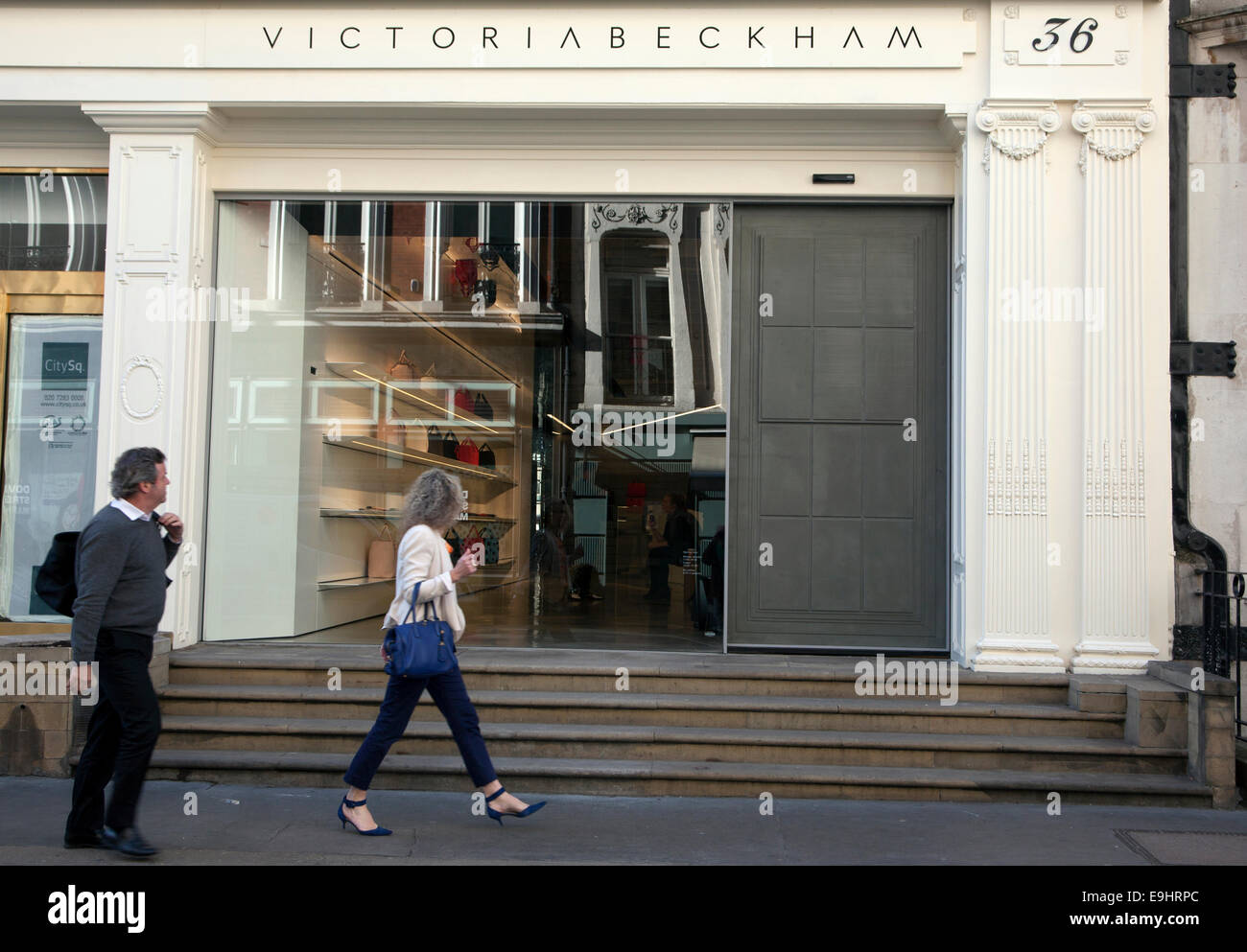 Victoria Beckham Fashion Store Mayfair London Stock Photo Alamy