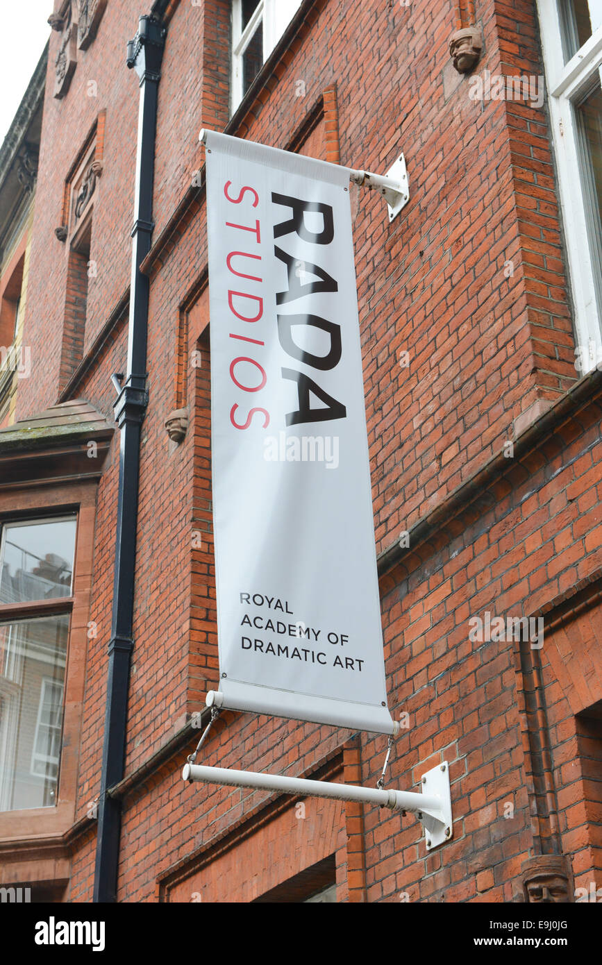 RADA Royal Academy of Dramatic Arts Gower street London Stock Photo