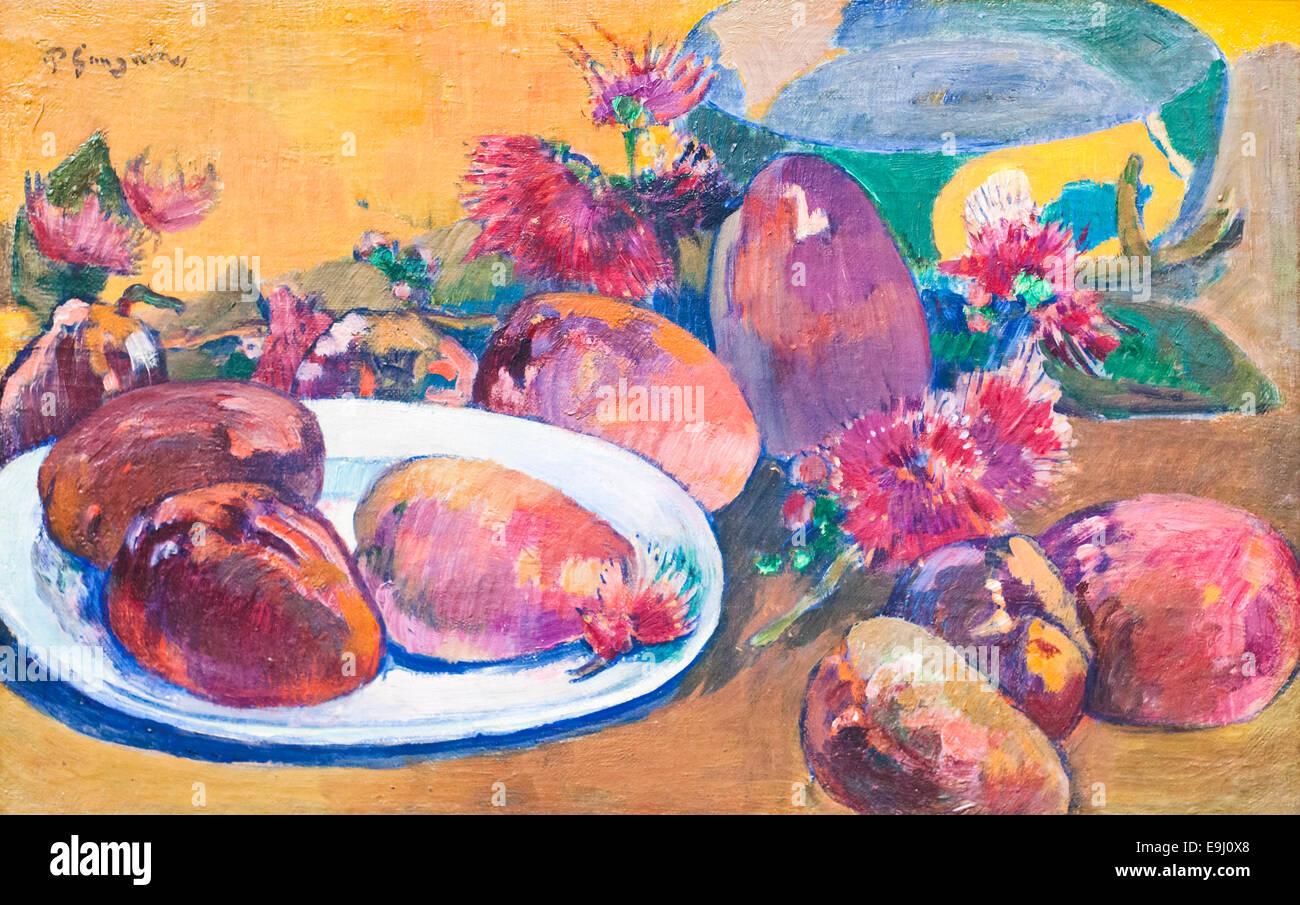 Still Life With Mangoes Paul Gauguin Stock Photo Alamy Still Life With Mangoes Paul Gauguin Stock Photo Alamy