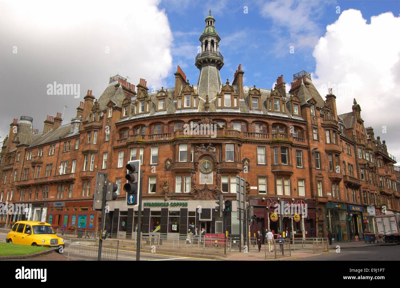 Charing Cross in Glasgow, Scotland Stock Photo Alamy