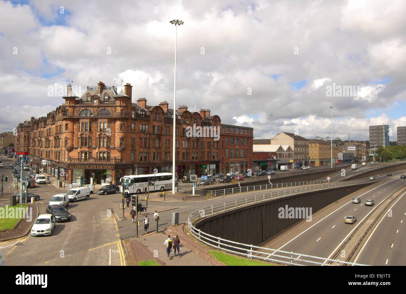 Charing Cross in Glasgow, Scotland Stock Photo Alamy