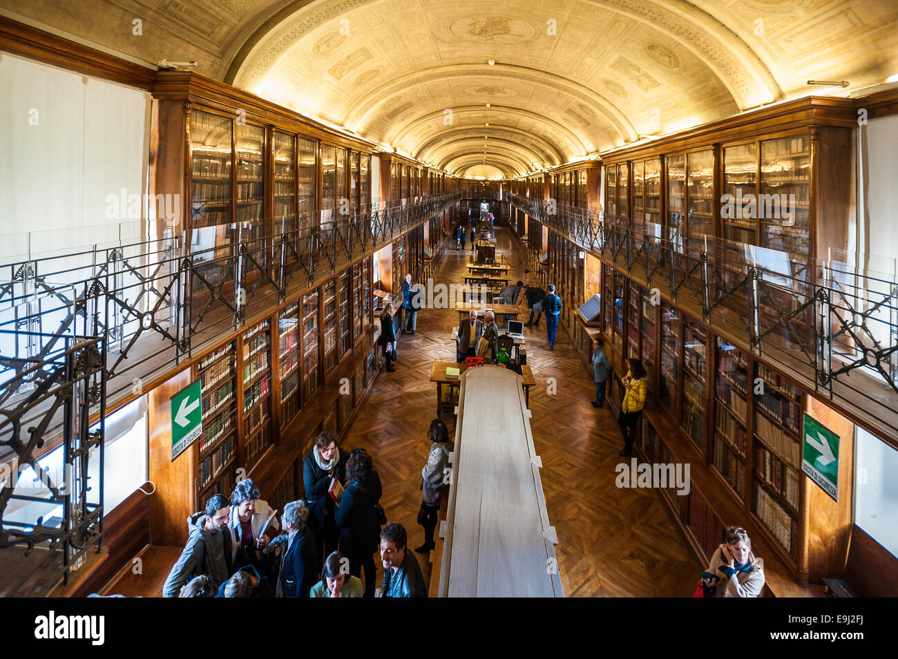 Turin Library Turin, Italy. 28th October, 2014. Royal Library of Turin. Presentation ...