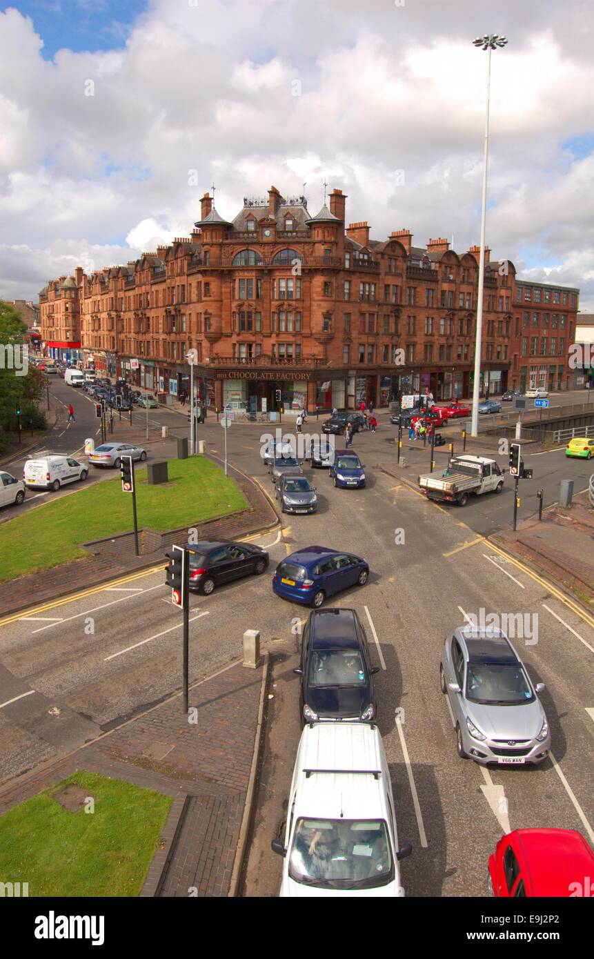 Charing Cross in Glasgow, Scotland Stock Photo Alamy