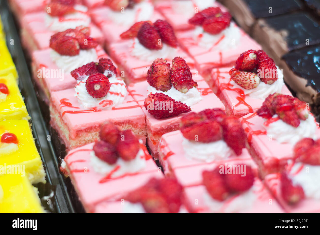 desserts confection confectionery sweet food Stock Photo