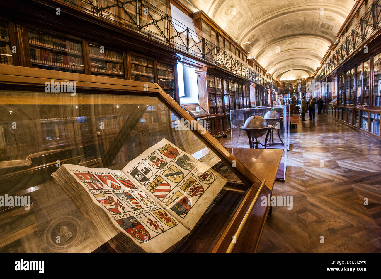 Turin Library Turin, Italy. 28th October, 2014. Royal Library of Turin. Presentation ...