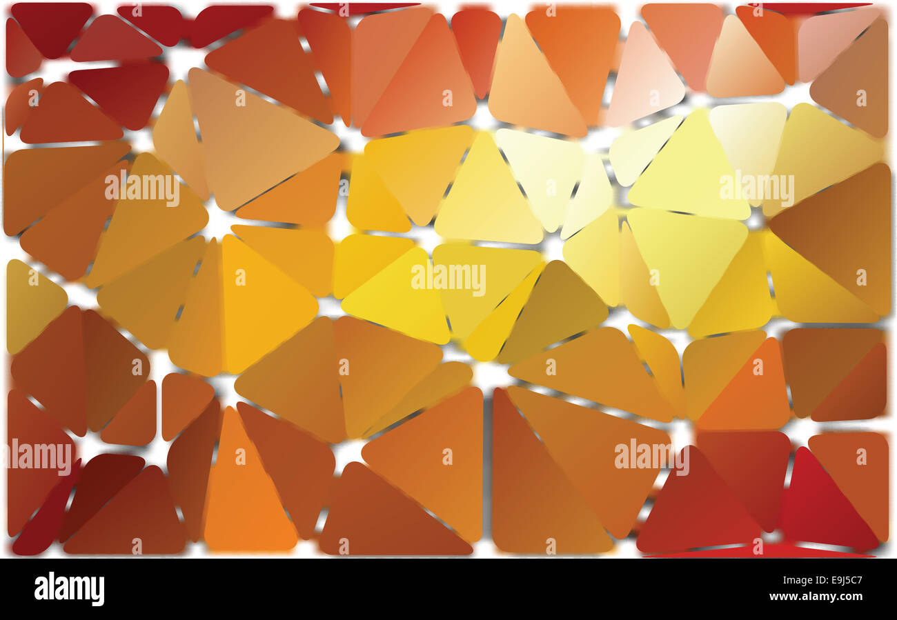 Abstract background autumn triangles Stock Photo - Alamy