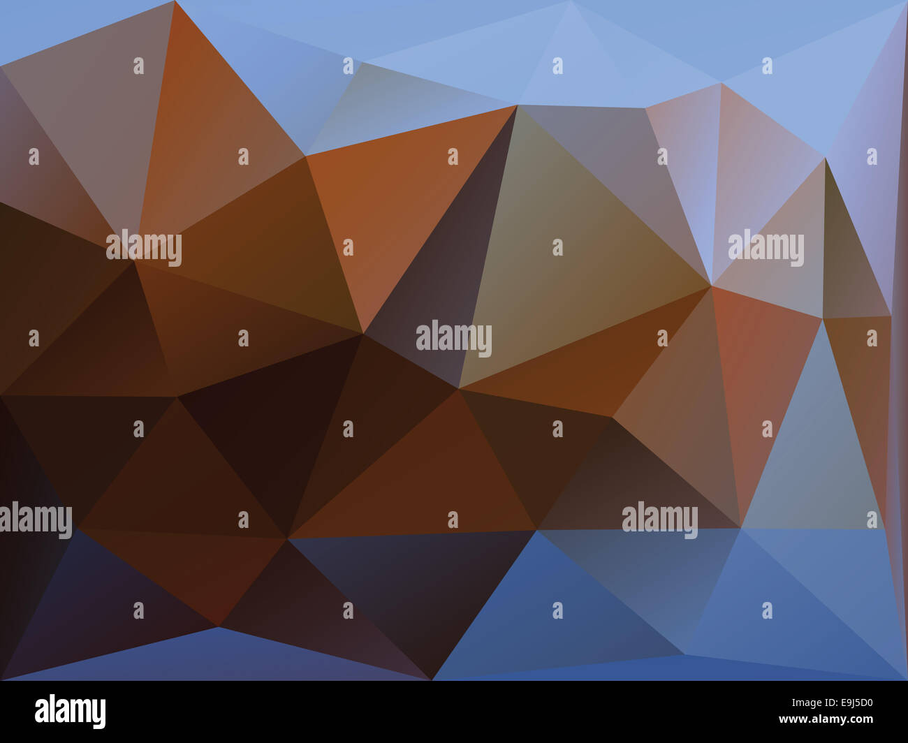 Abstract background autumn triangles Stock Photo - Alamy