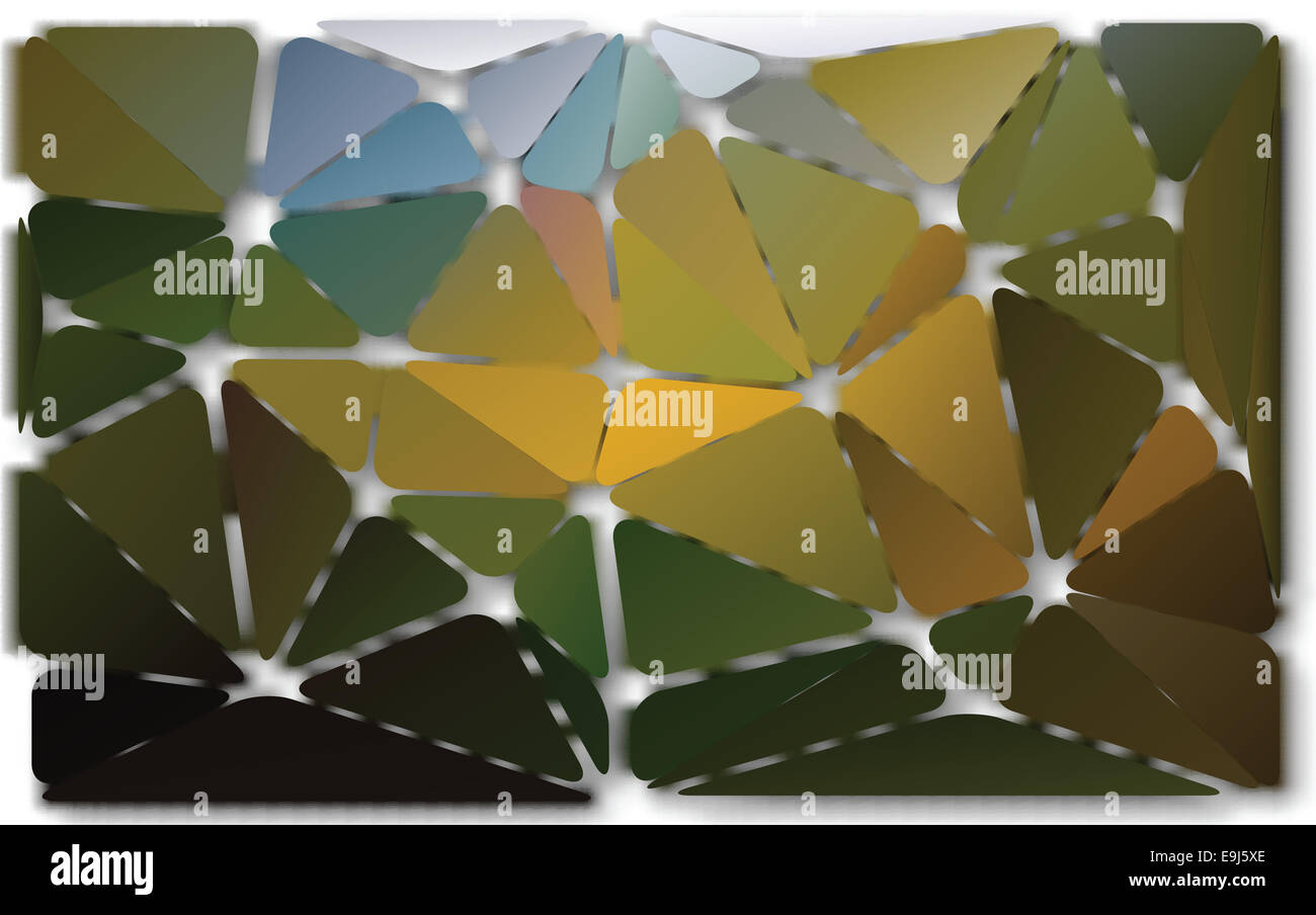 Abstract background autumn triangles Stock Photo - Alamy