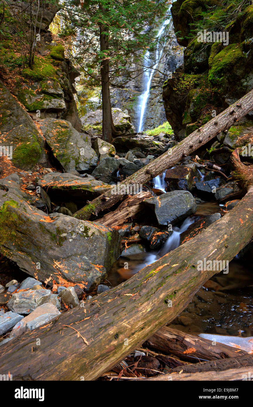 Copper Creek and falls Stock Photo Alamy