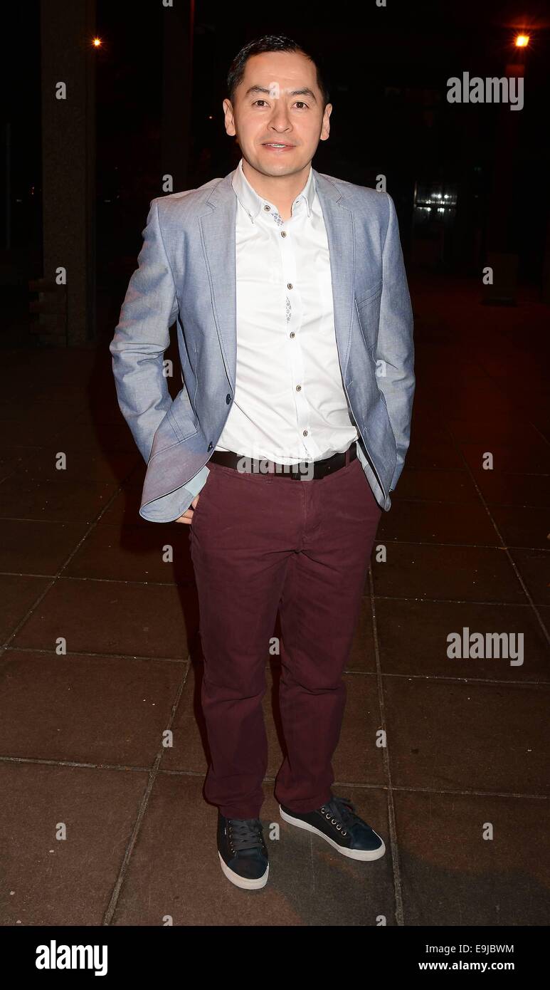 Paolo Nutini, Michelle Heaton, Kasey Smith, and Jason Sherlock arrive ...