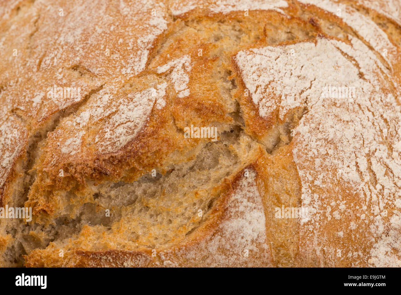 Close up of white fresh warm bread Stock Photo Alamy