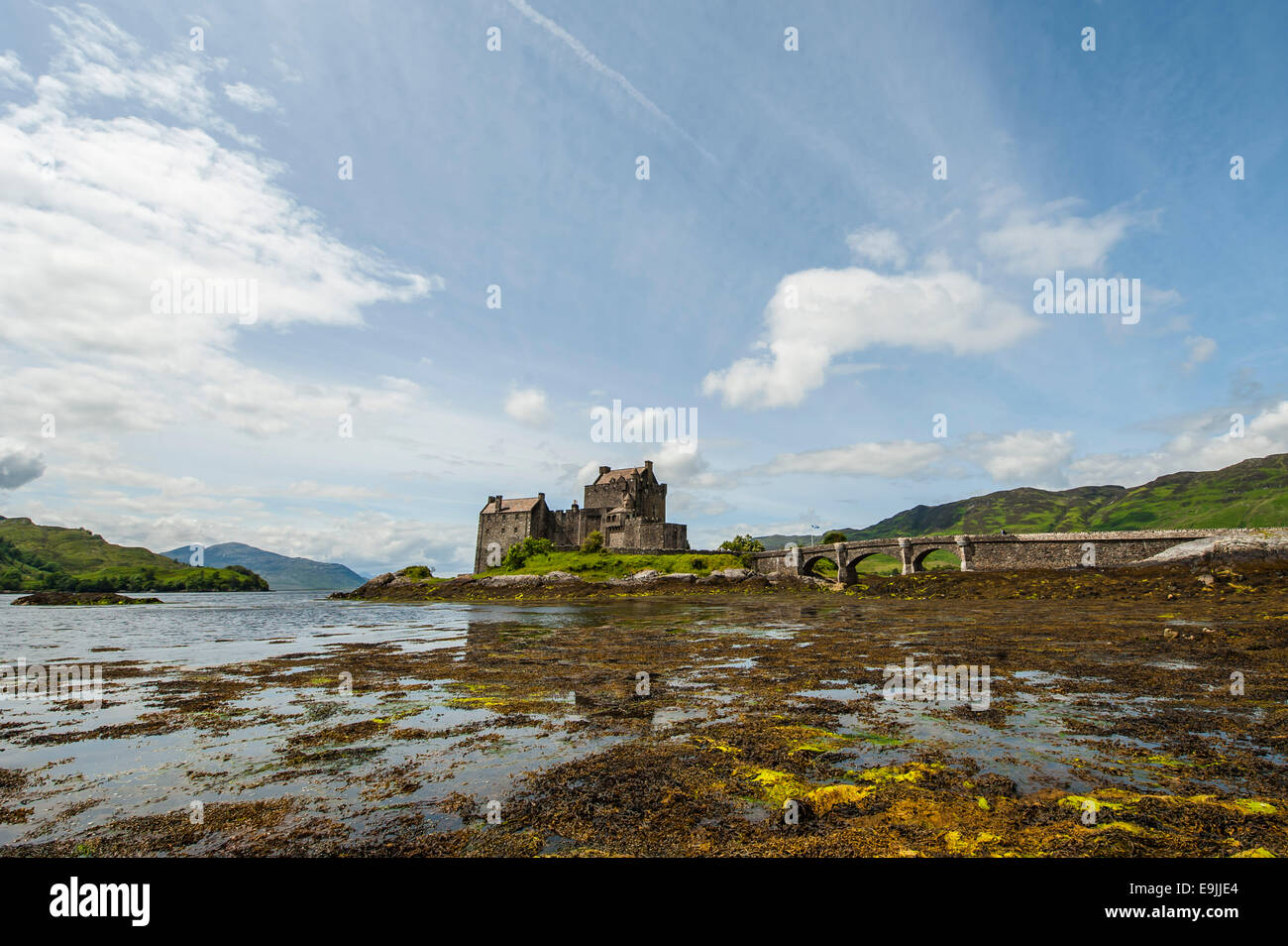 United Kingdom, Scotland, Highland, Dornie, Loch Duich, Eilean Donan