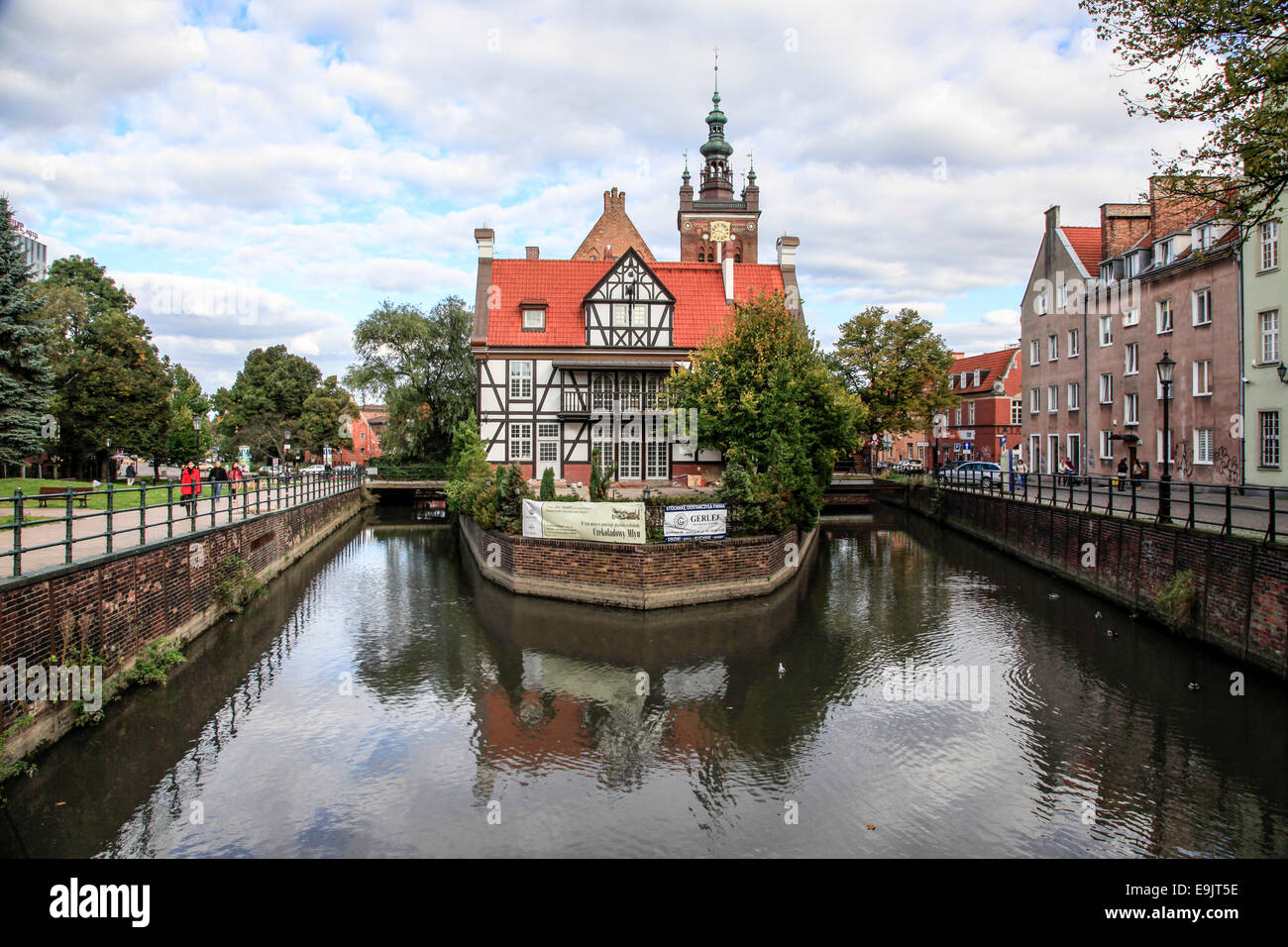 Tenement Houses, Gdansk Poland Stock Photo Alamy