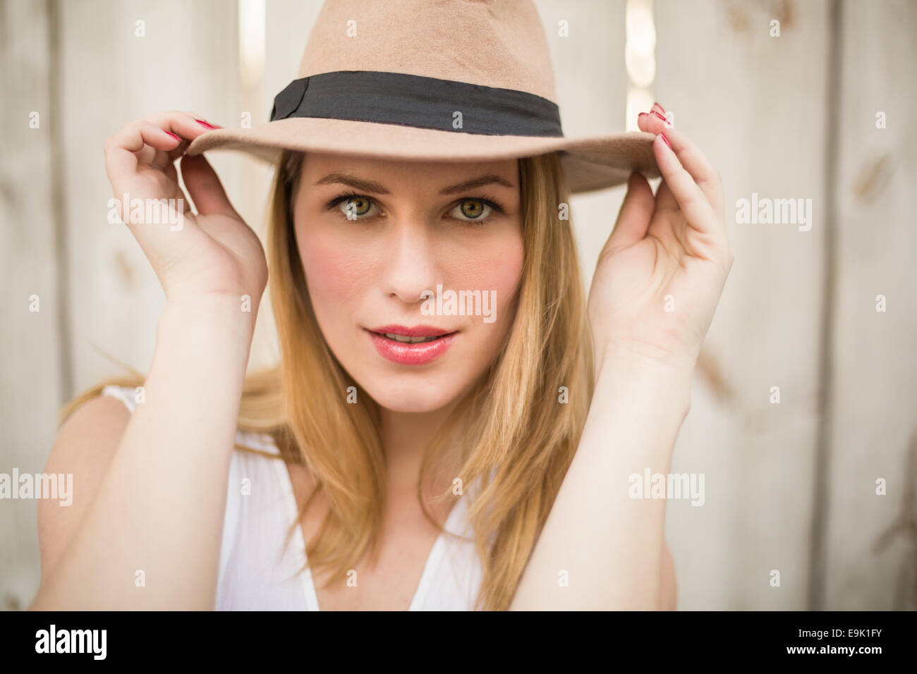 Excited woman close up hi-res stock photography and images - Alamy