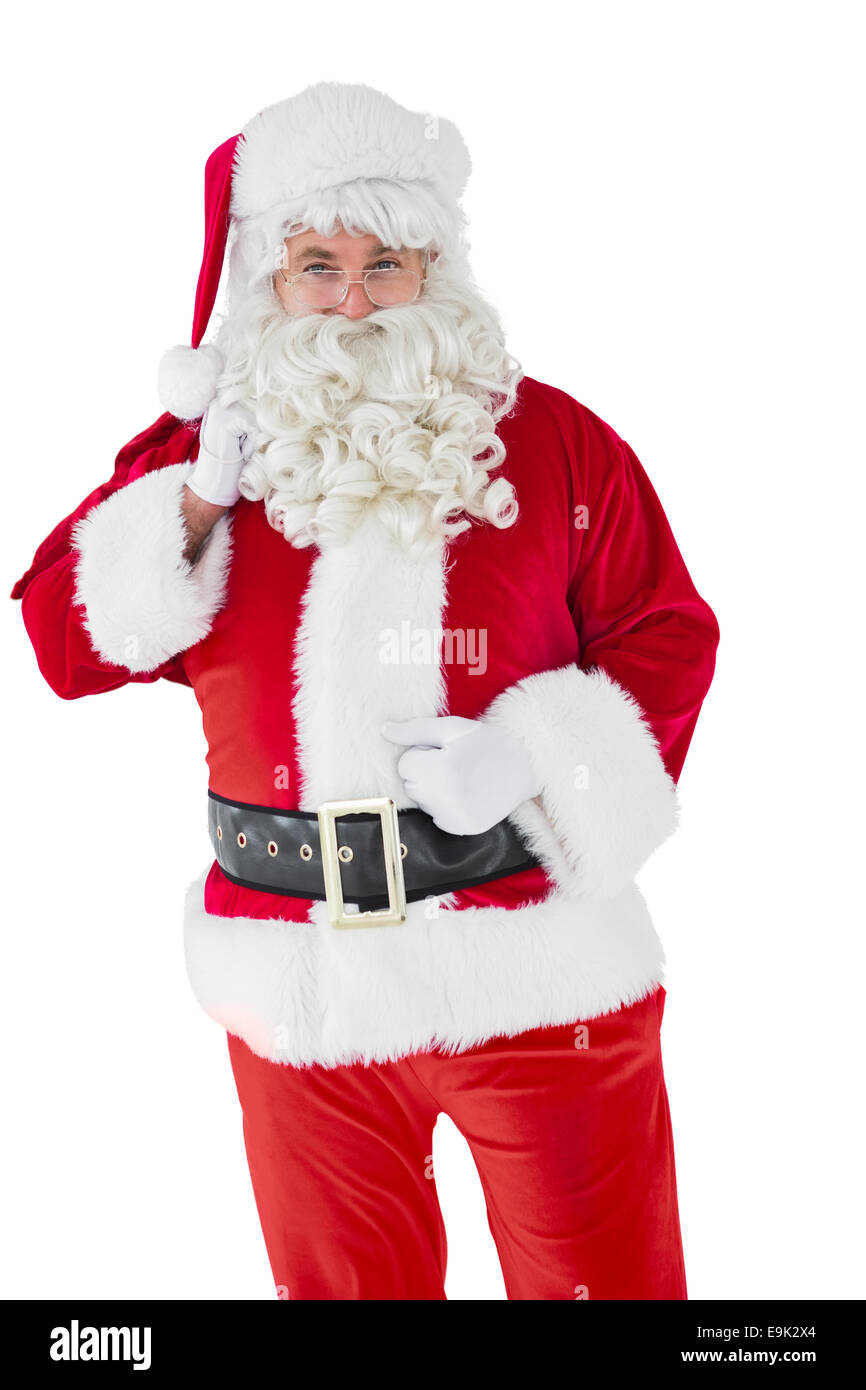 Smiling santa claus hi-res stock photography and images - Alamy