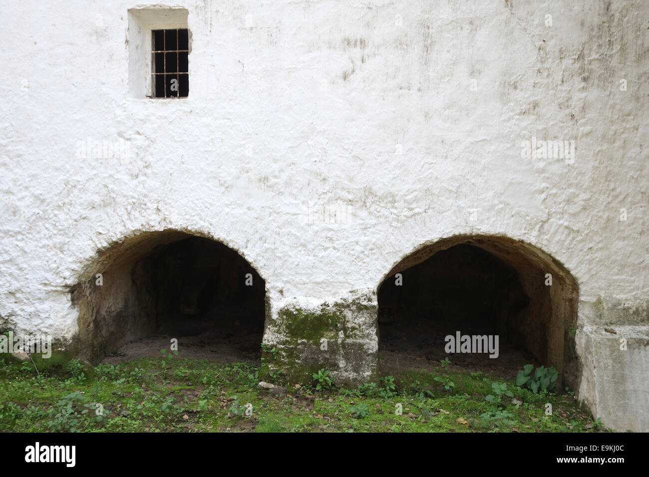 Detail of the old moorish water mill of Alhaurin el Grande. Malaga, Spain. Stock Photo