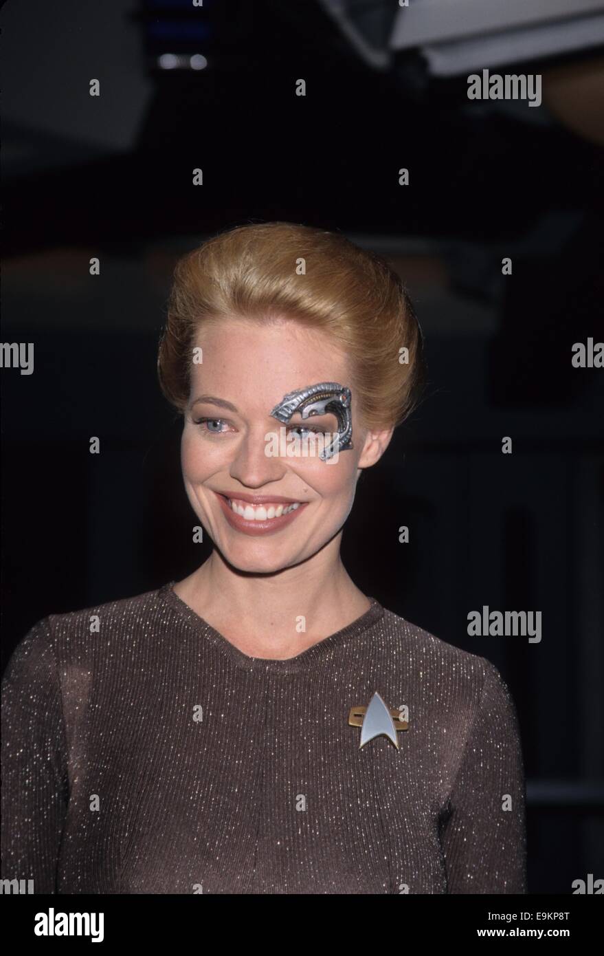 JERI RYAN.Star Trek Voyager 100th Episode party 1998.k13018fb. © Fitzroy Barrett/Globe Photos/ZUMA Wire/Alamy Live News Stock Photo