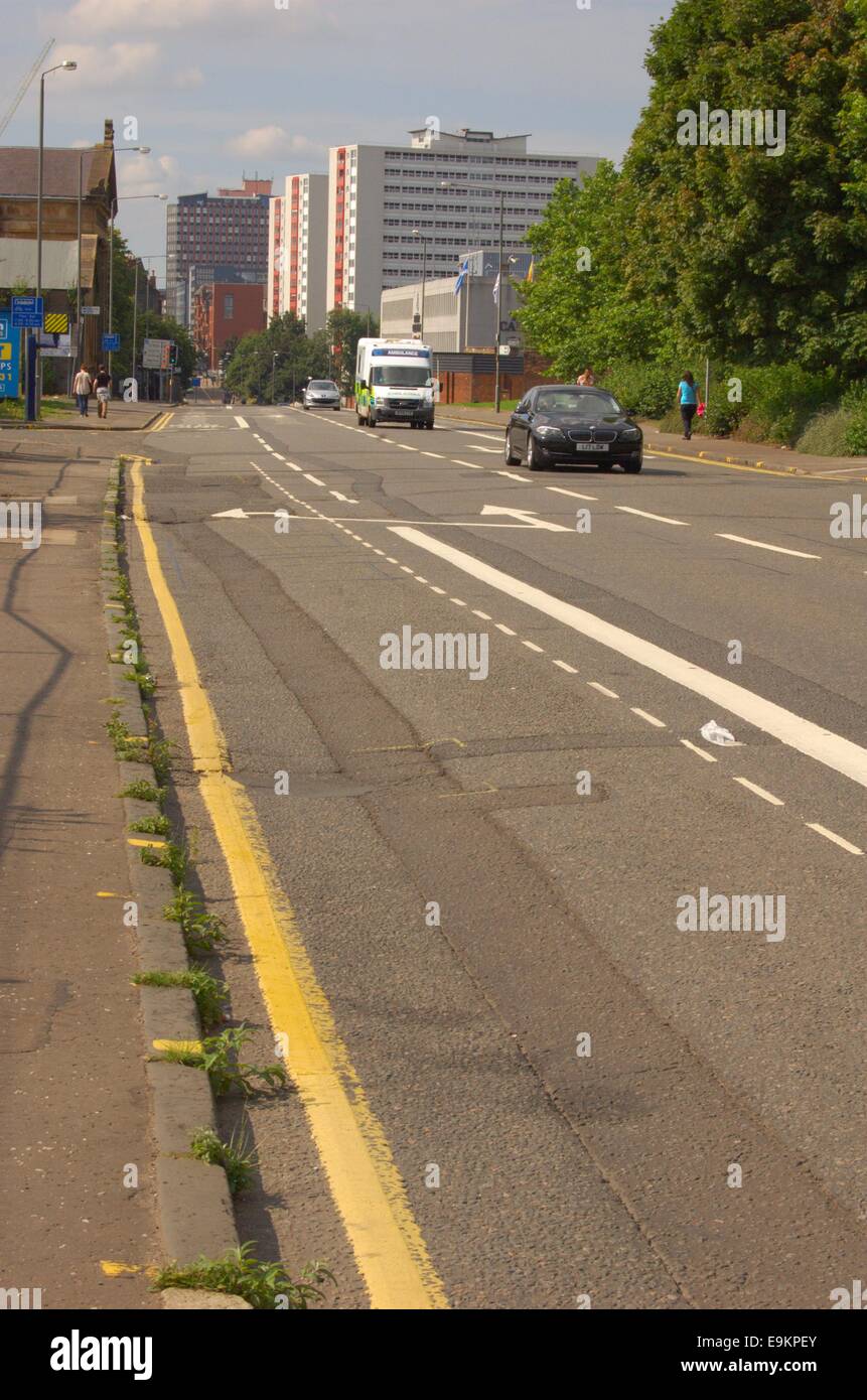 Duke Street in Glasgow, Scotland Stock Photo Alamy