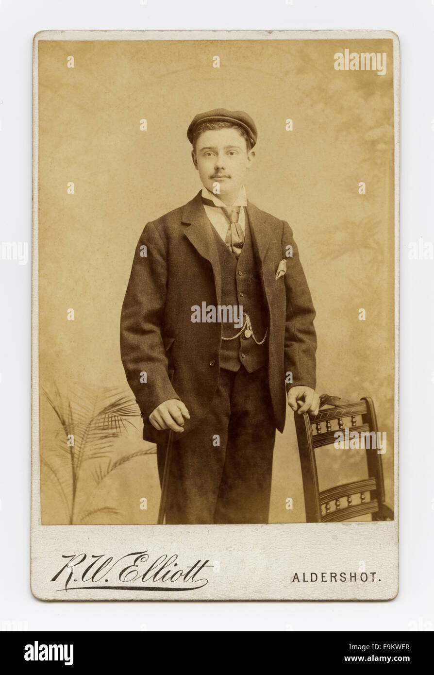 1890s Vintage Photo Original Antique Photo Vintage Gentleman Portrait San Francisco,California City Photo Cabinet Card Photo Gifts