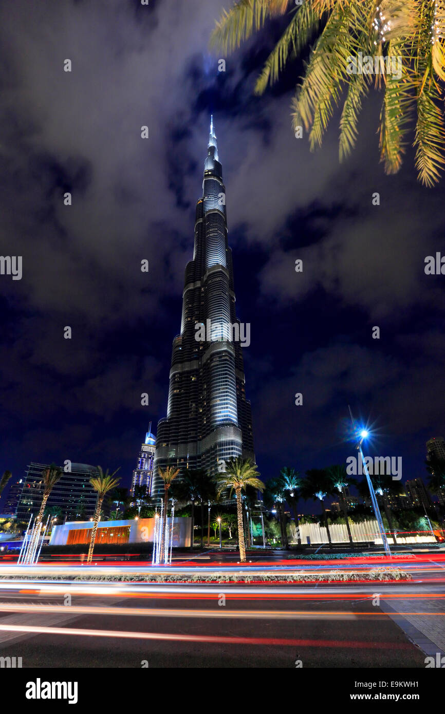 Modern architecture. Burj Khalifa, Dubai. Stock Photo