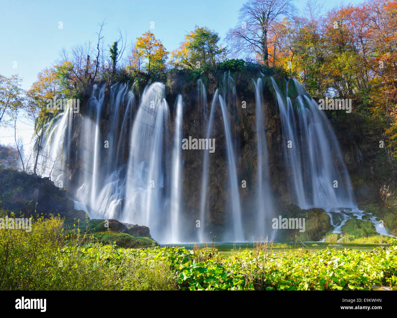 Plitvice lakes national park, Croatia Stock Photo