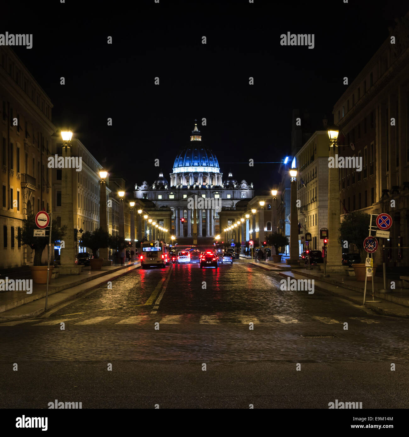 St peters basilica latin hi-res stock photography and images - Alamy