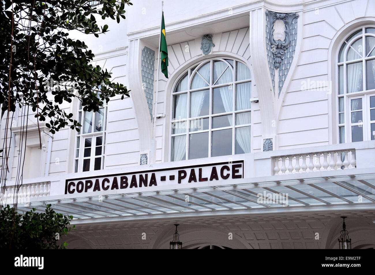 Copacabana Palace hotel Rio de Janeiro Brazil Stock Photo