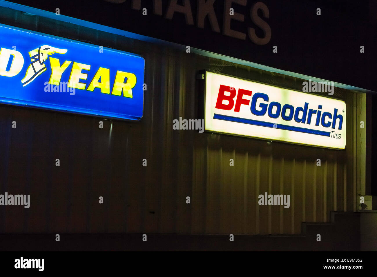 Bf goodrich sign hi-res stock photography and images - Alamy