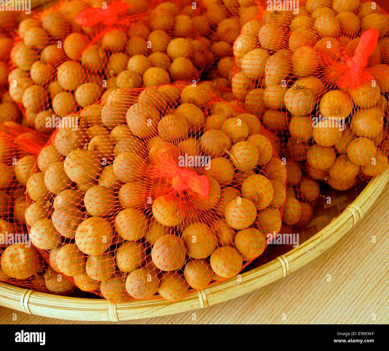 Sweet dried longan fruit closeup in Taiwan Stock Photo Alamy