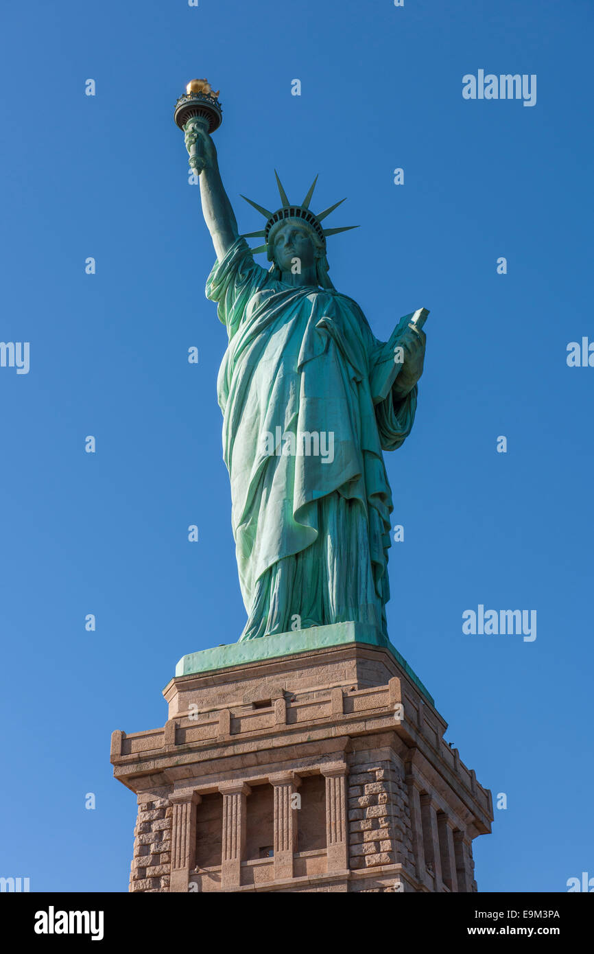 Statue of Liberty, Ellis Island Stock Photo Alamy