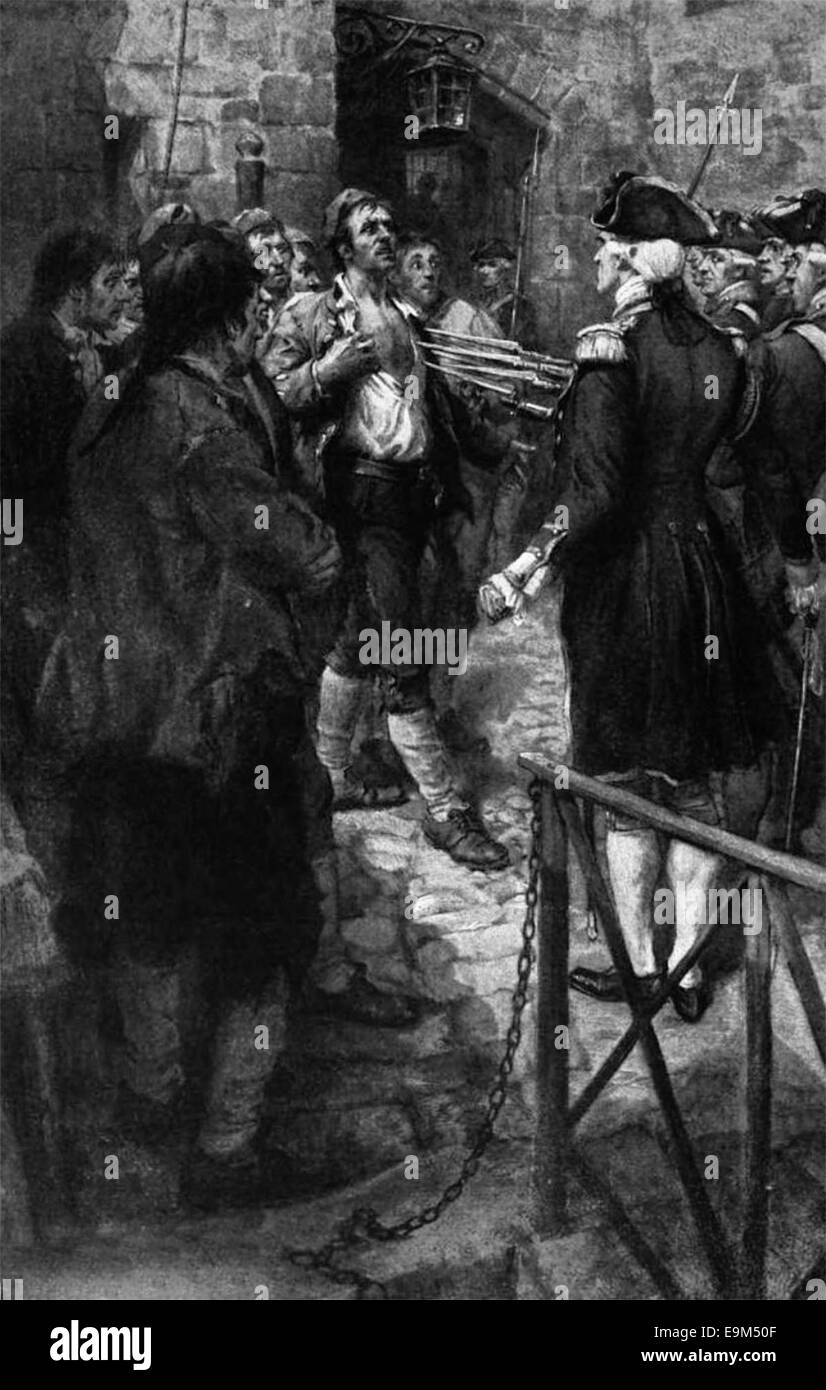 Revolutionary war ethan allen Black and White Stock Photos & Images Alamy