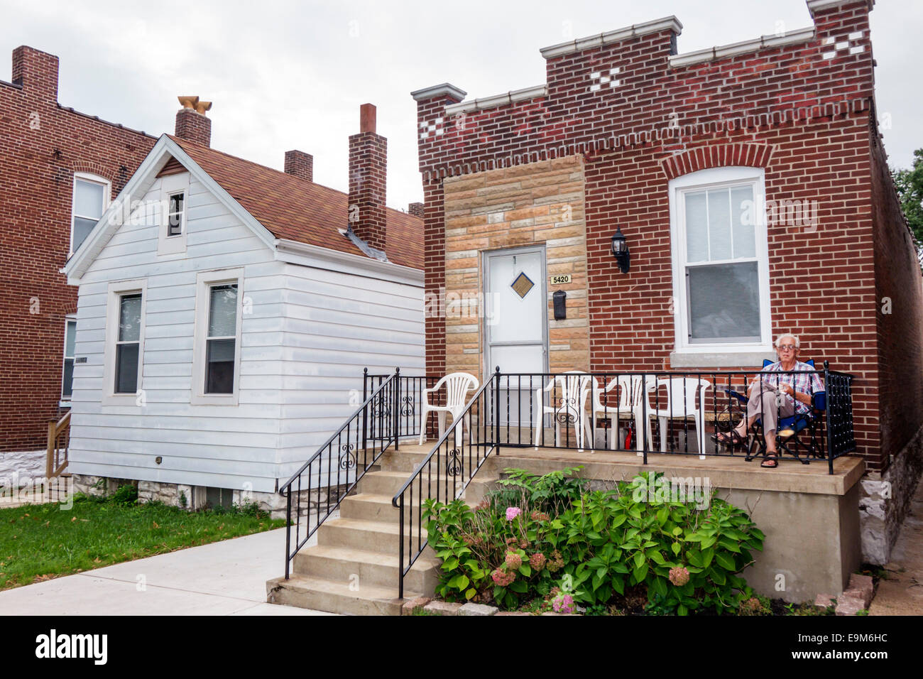St. Louis Missouri Saint The Hill Italian ethnic neighborhood homes