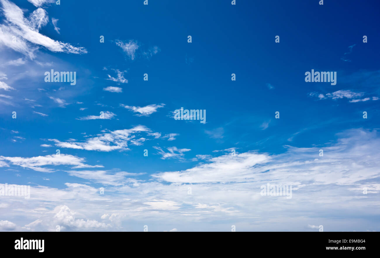 blue sky background with clouds Stock Photo - Alamy