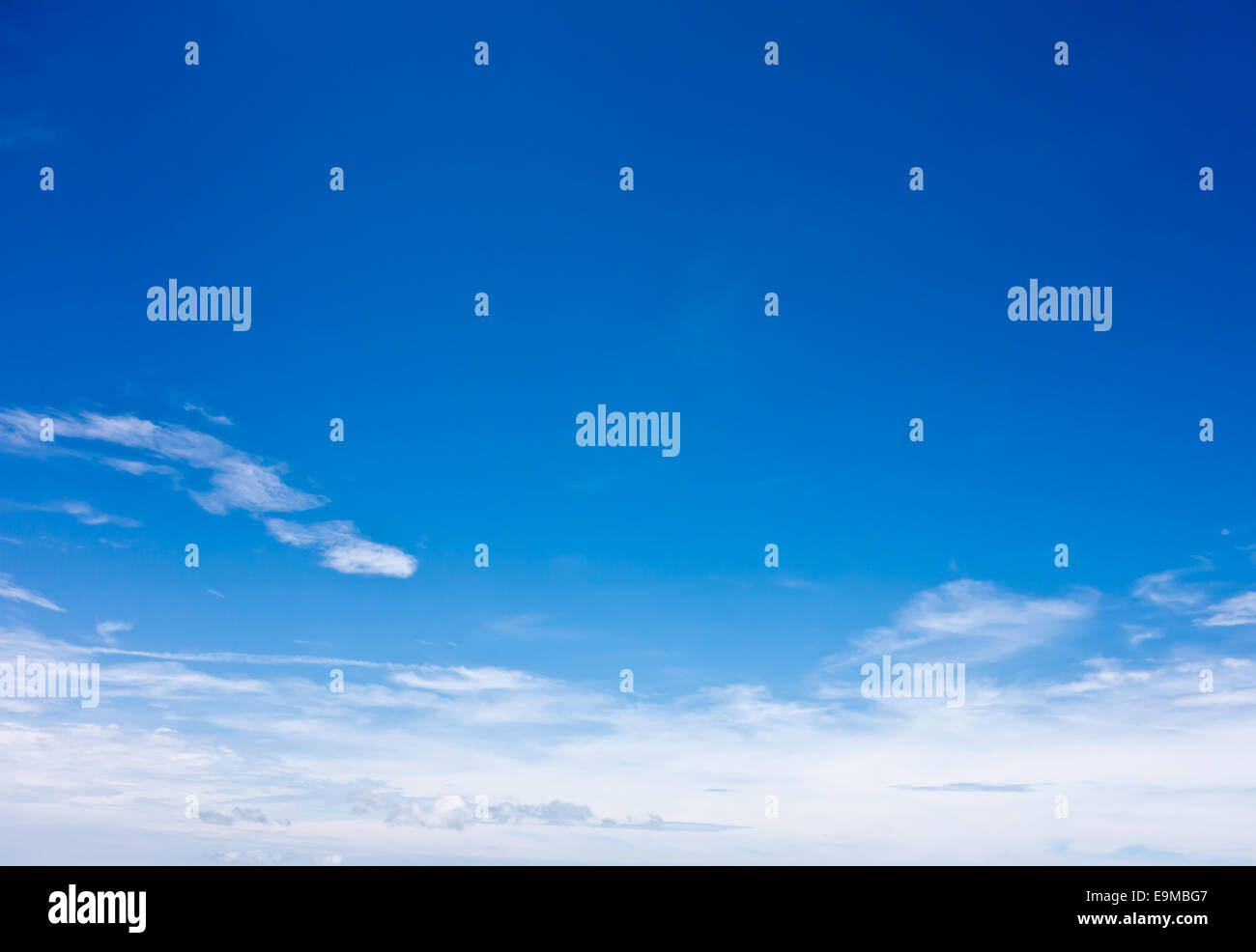 blue sky background with clouds Stock Photo - Alamy