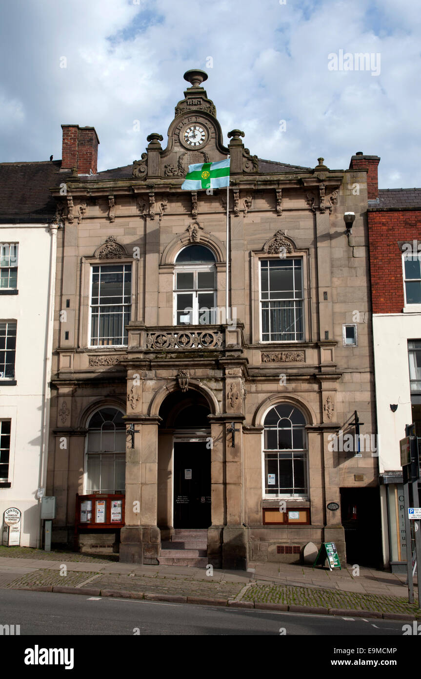 The Town Hall, Ashbourne, Derbyshire, England, UK Stock Photo