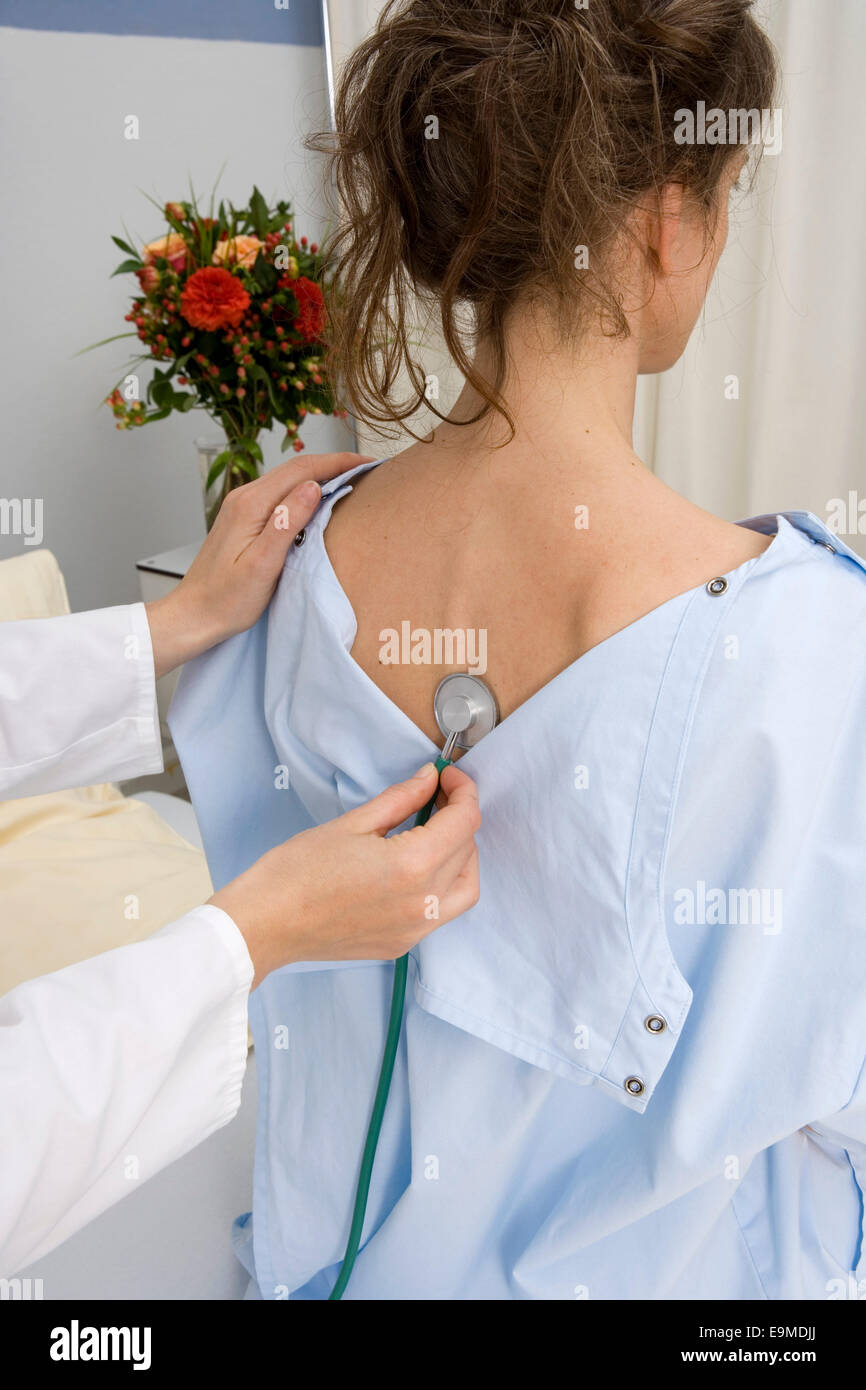 Hospital gown back hi-res stock photography and images - Alamy