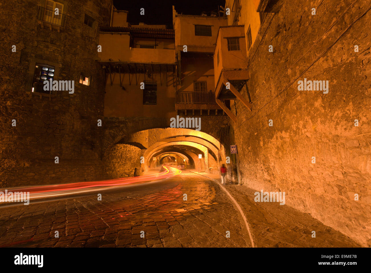 Tunnel system under the city, Guanajuato, Mexico Stock Photo Alamy