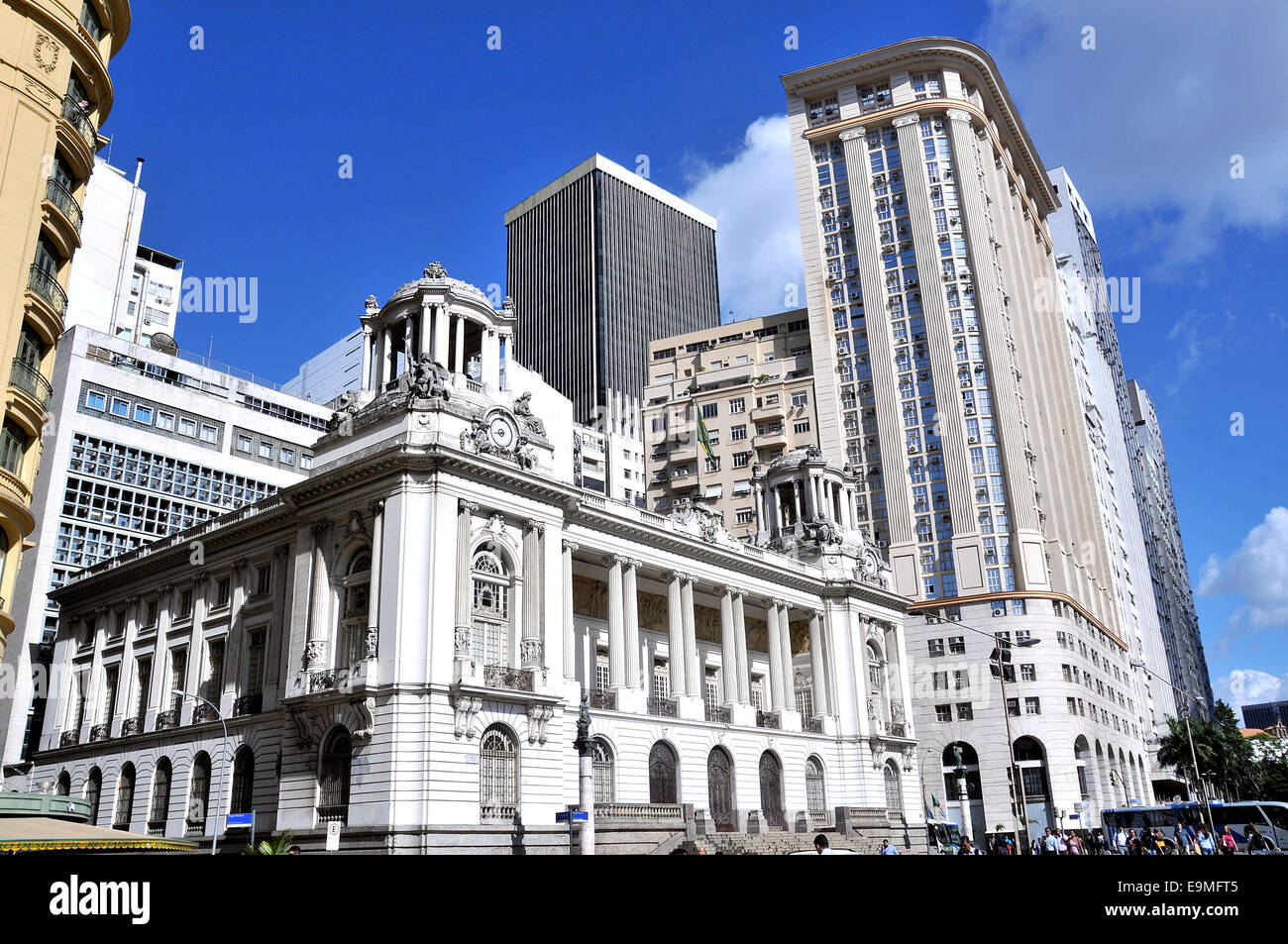 town hall Praca Floriano Centro Rio de Janeiro Brazil Stock Photo - Alamy