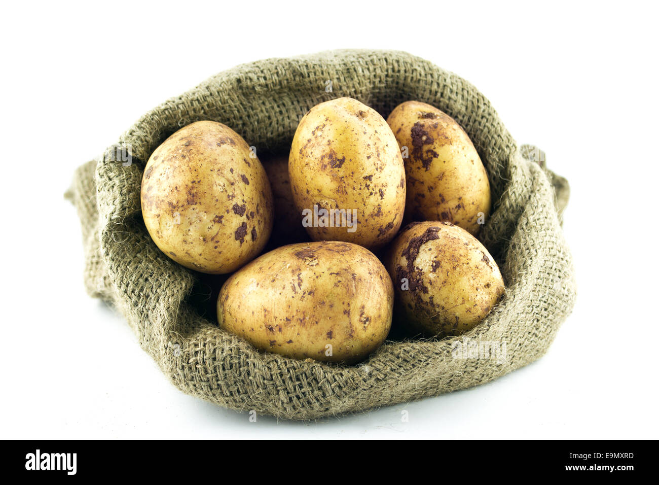 Potato sack hi-res stock photography and images - Alamy