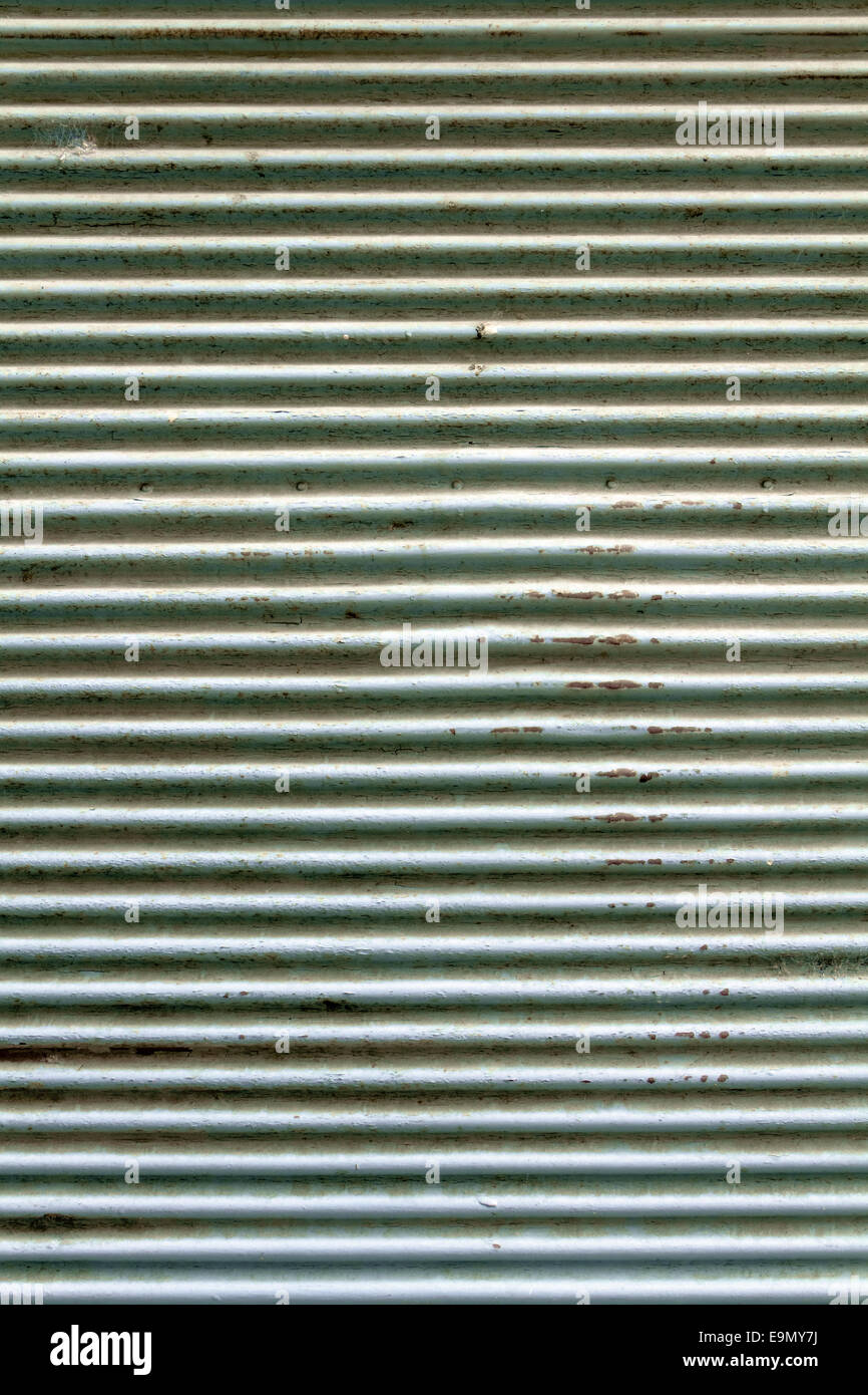 corrugated iron sheet Stock Photo Alamy