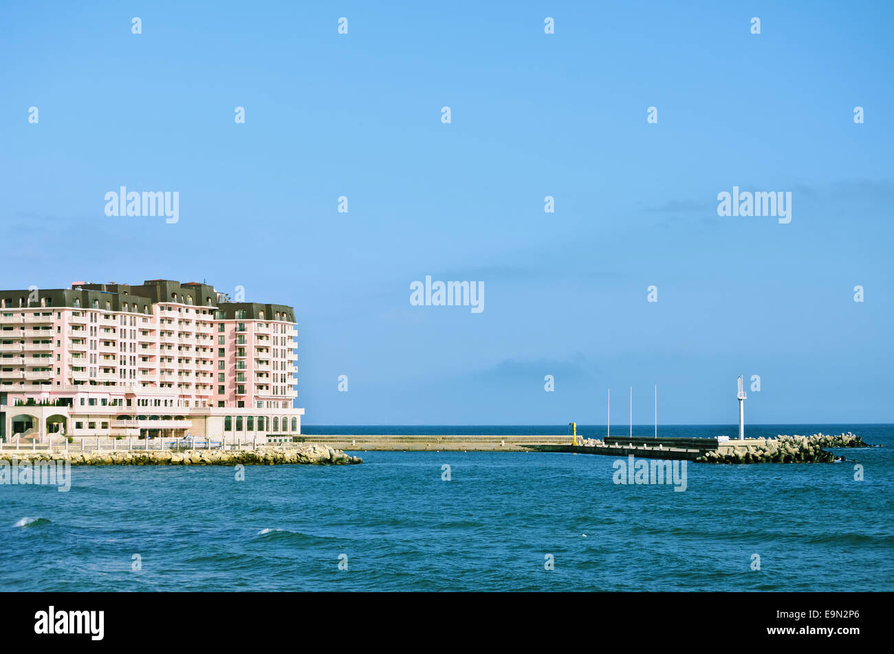 Black Sea Resort Stock Photo