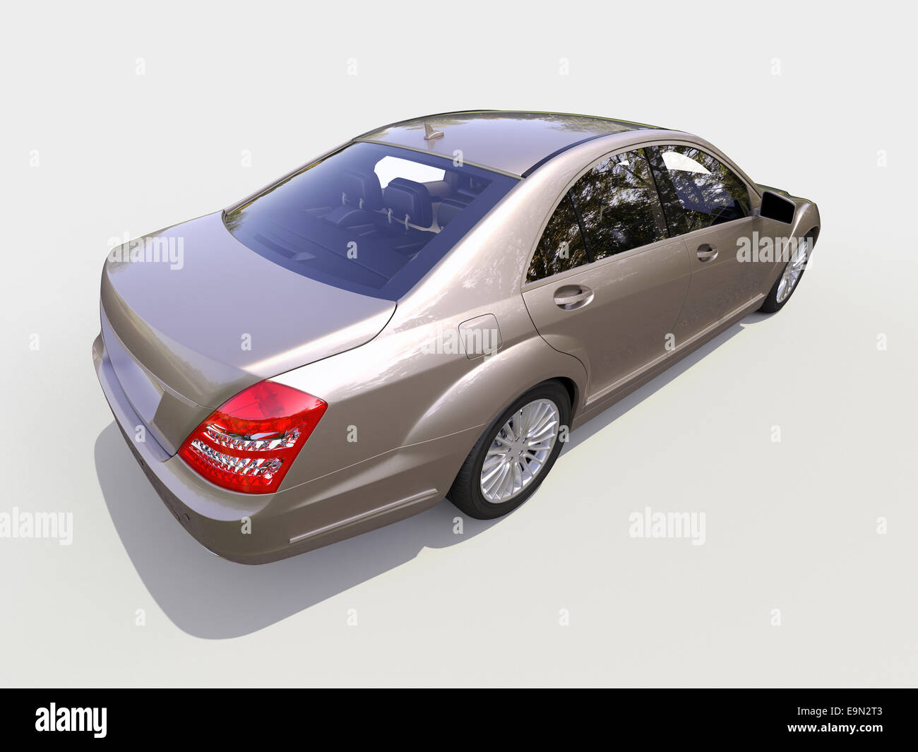 Modern luxury executive car Stock Photo - Alamy