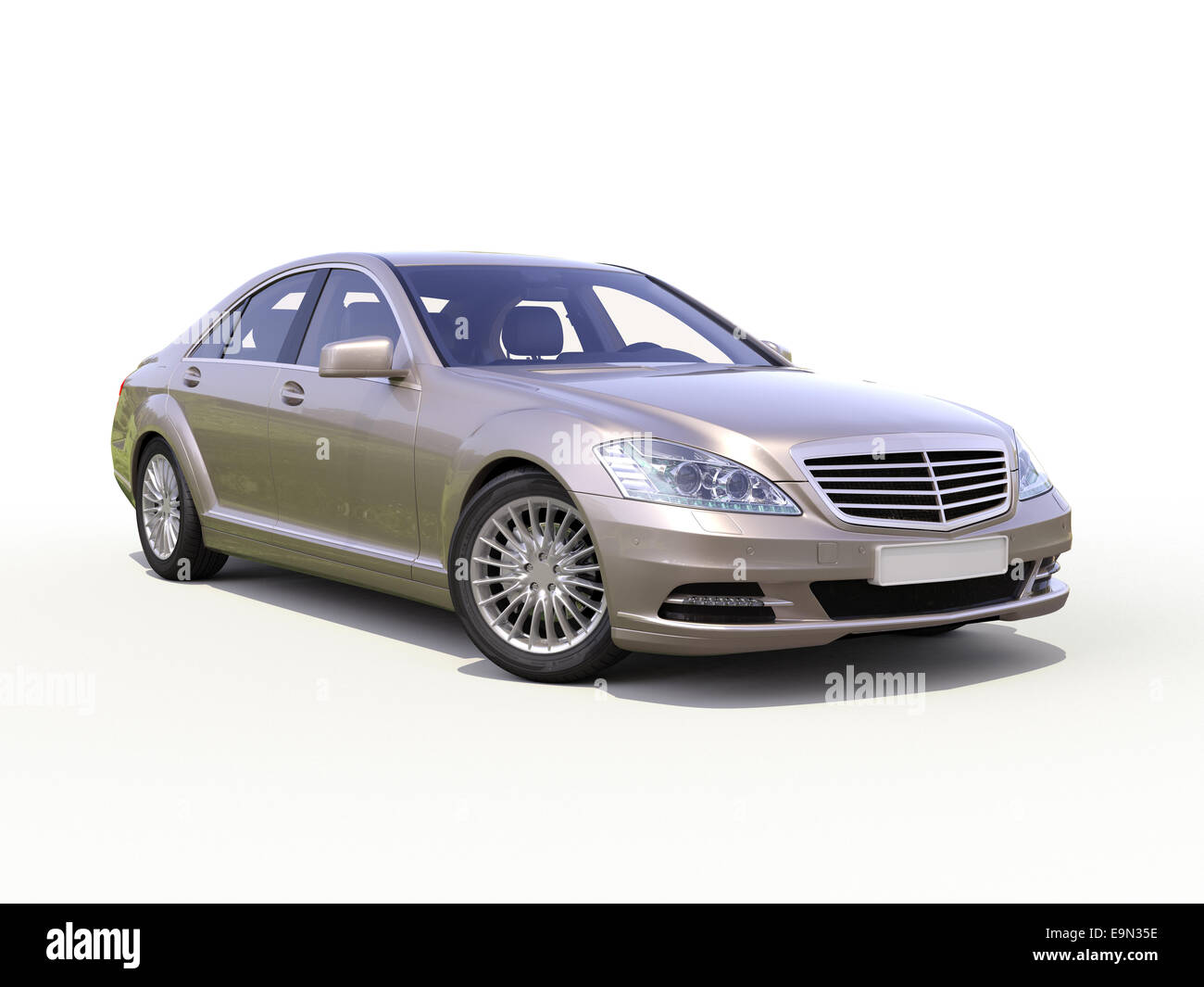 Modern luxury executive car Stock Photo