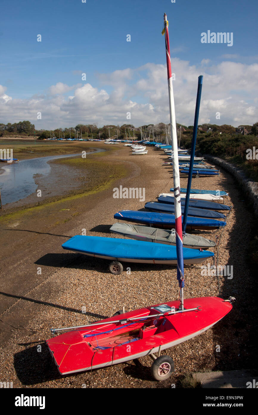 East Head Creek at Roman Landing, West Wittering, Chichester Harbour, Manhood Peninsula, West
