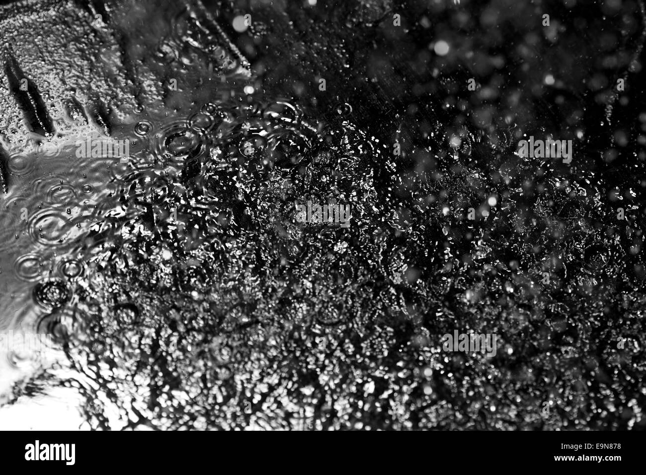 Black rain Stock Photo Alamy