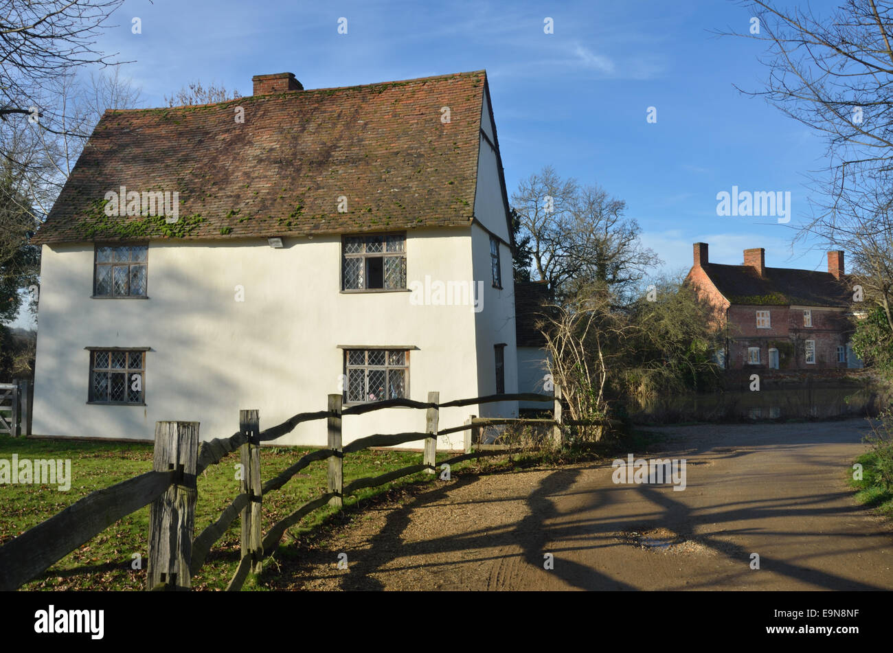 Back of willy lotts house Stock Photo