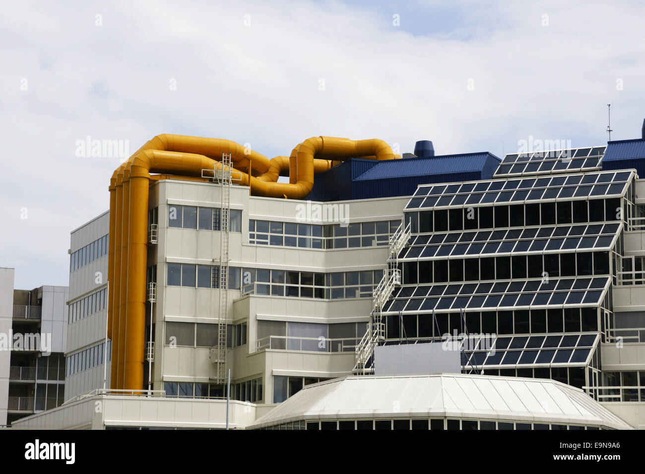 Central Library in Rotterdam, Netherlands Stock Photo